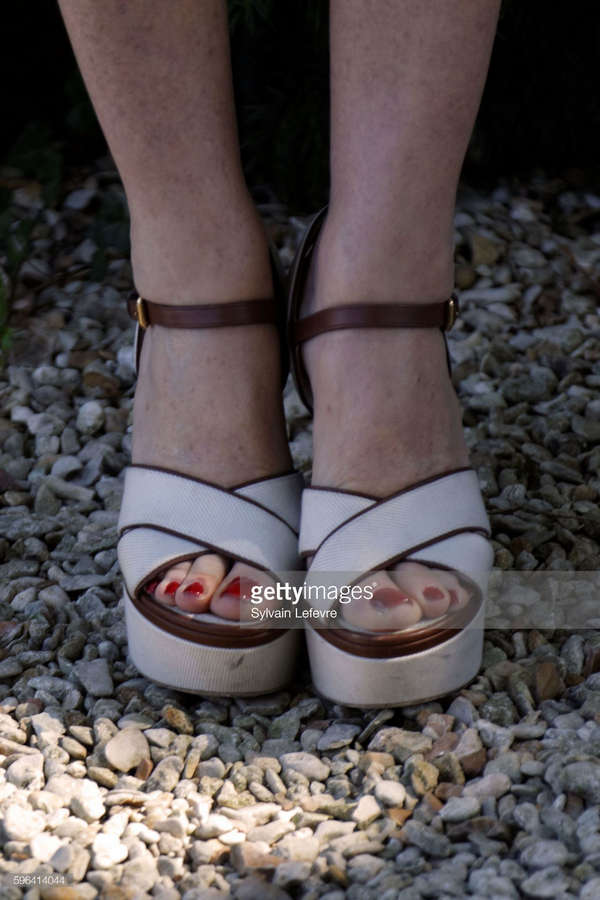 Isabelle Huppert Feet