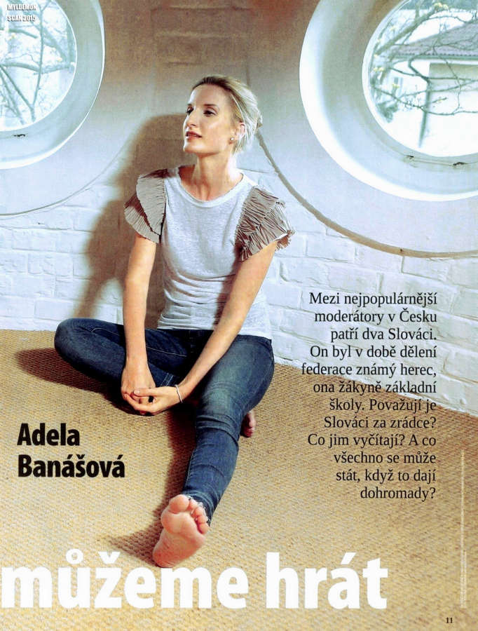 Adela Banasova Feet