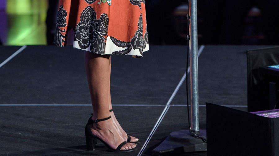 Michelle Obama Feet. 