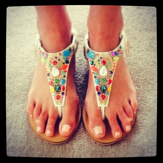 Rosanna Davison Feet