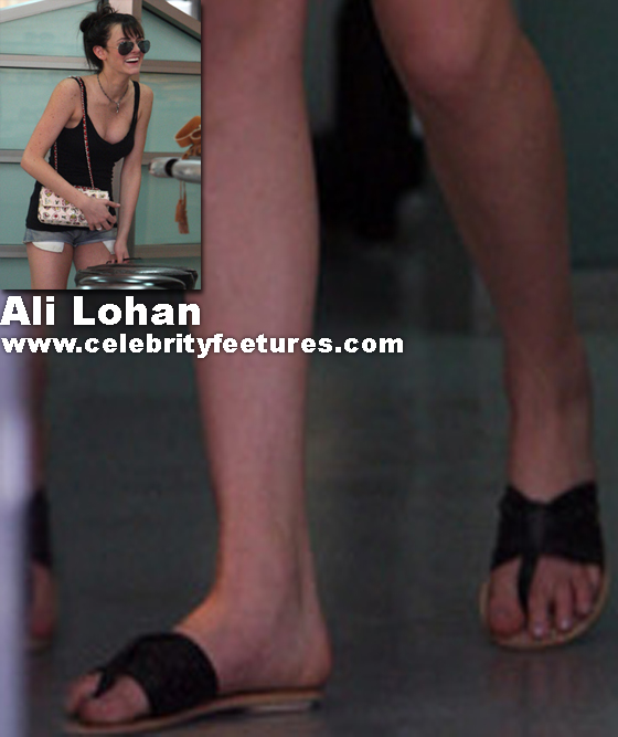 Aliana Lohan Feet