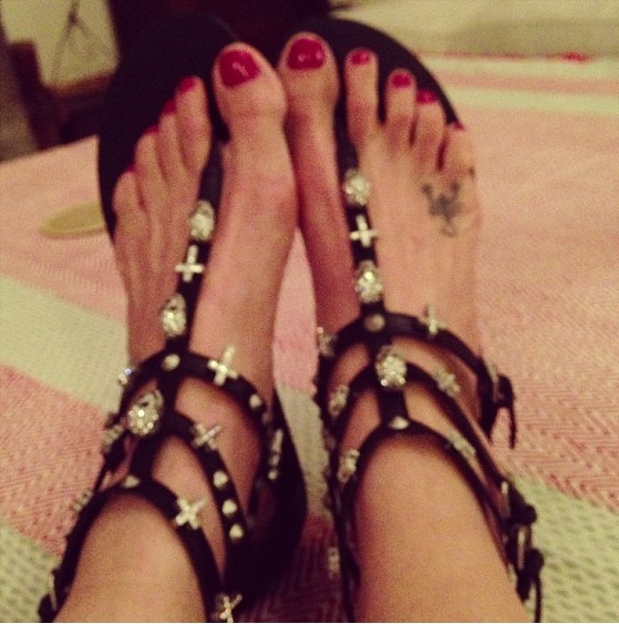 Luciana Gimenez Feet