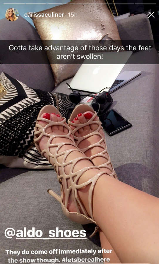 Carissa Loethen Feet