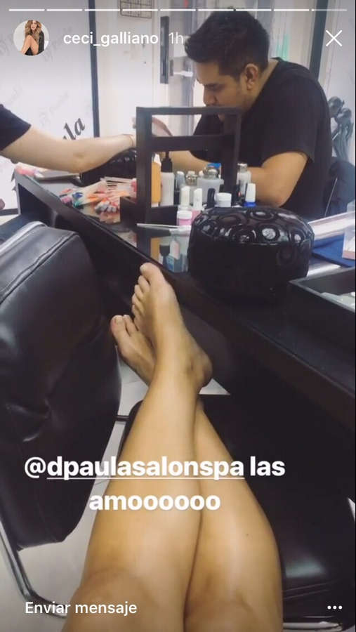 Cecilia Galiano Feet