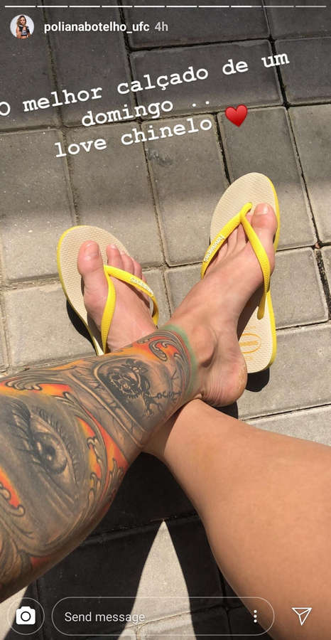 Poliana Botelho Feet