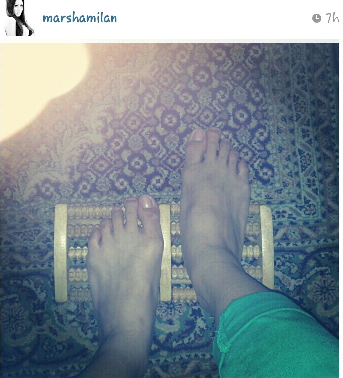 Marsha Milan Londoh Feet