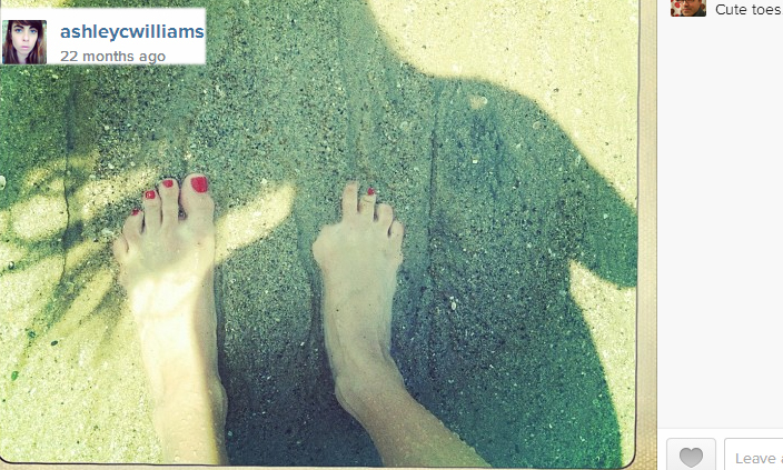 Ashley C Williams Feet