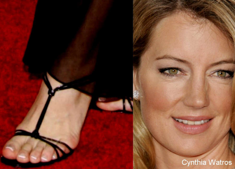 Cynthia Watros Feet