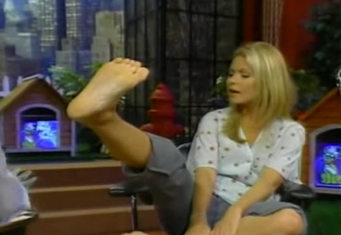 Kelly Ripa Feet. 