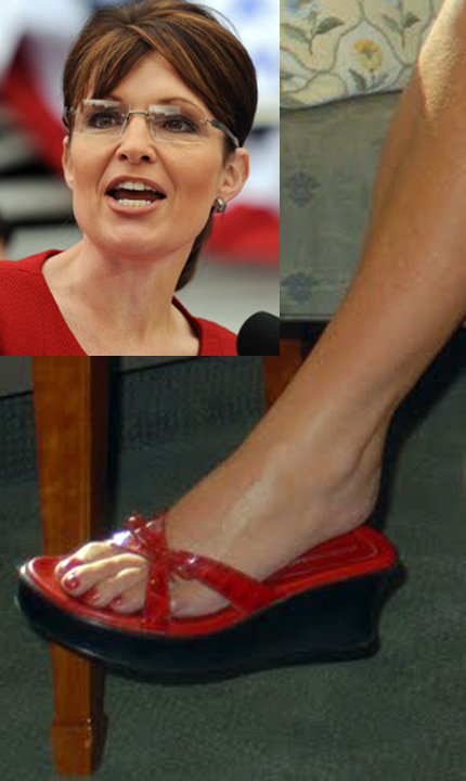 Sarah Palin Feet (22 photos) - celebrity-feet.com
