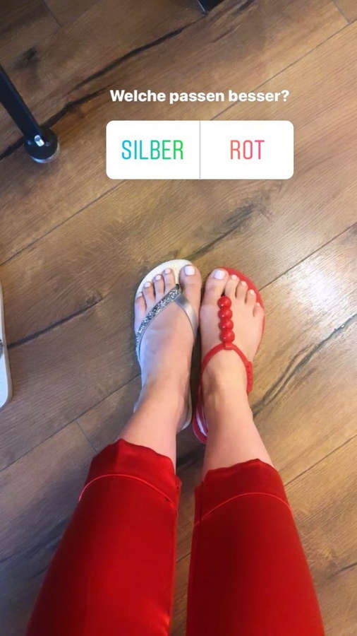 Barbara Meier Feet