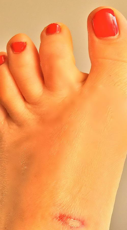 Anne Roumanoff Feet