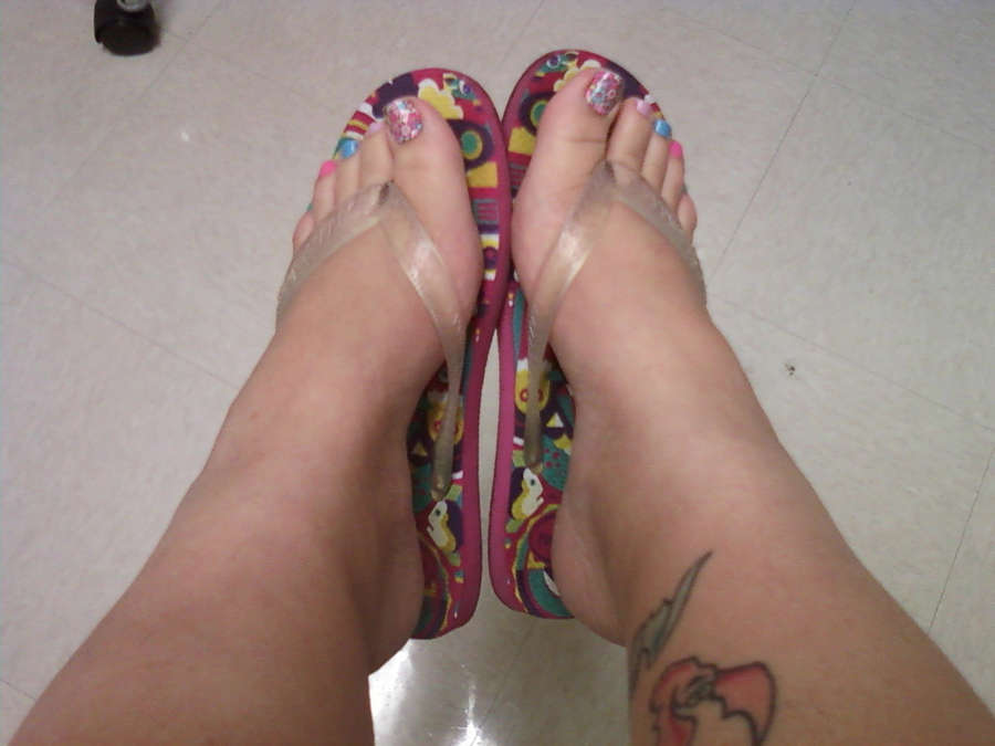 April Flores Feet