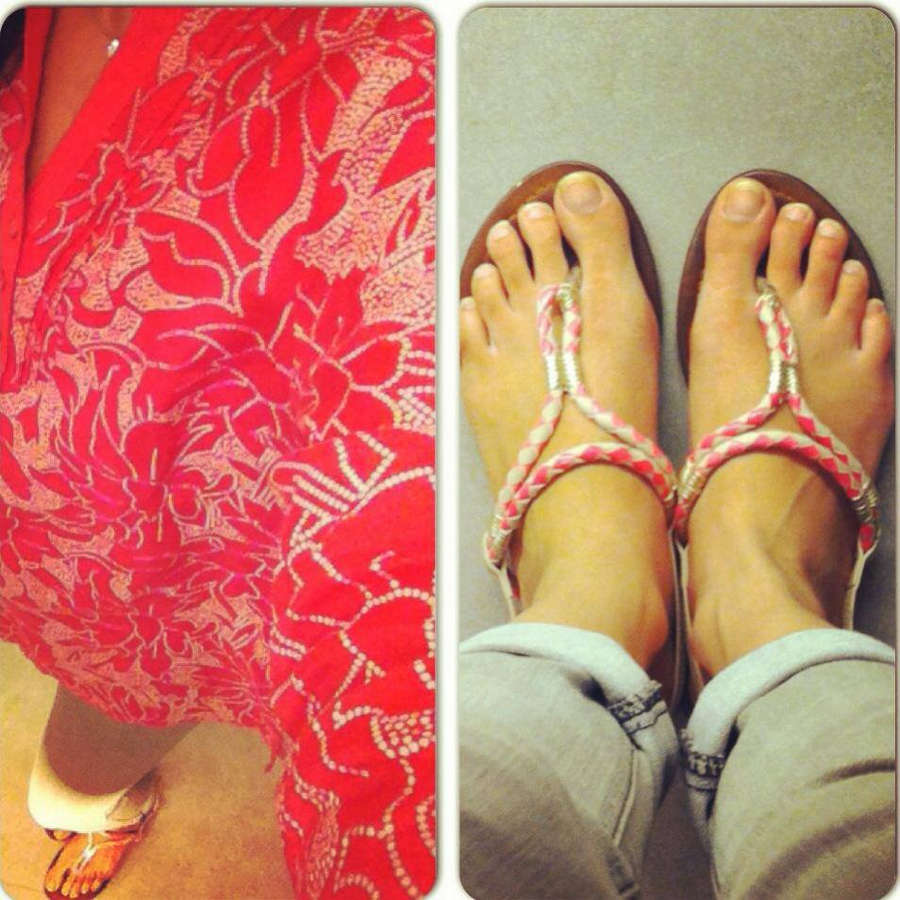 Marjan Fatima Bokhari Feet