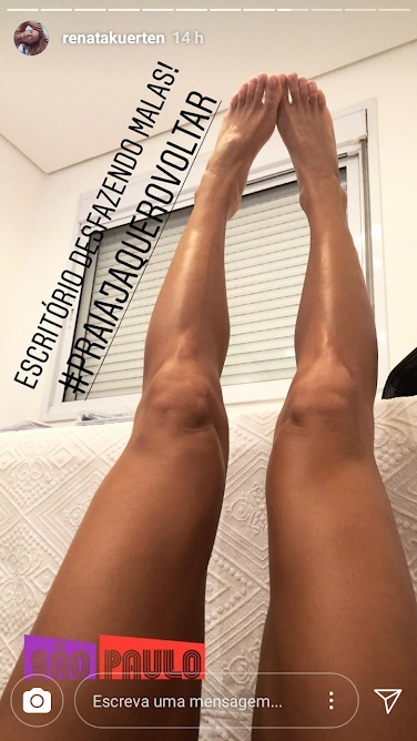 Renata Kuerten Feet