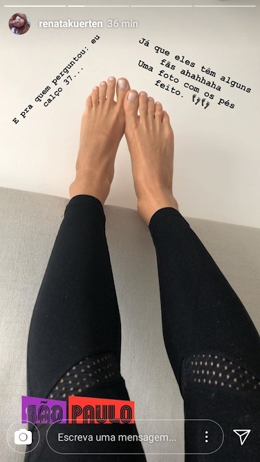 Renata Kuerten Feet