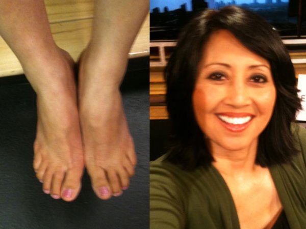 Tina Machua Feet