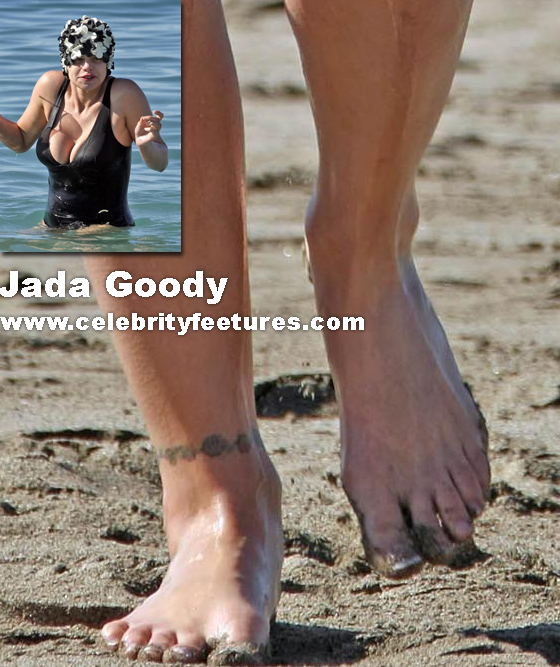 Jade Goody Feet