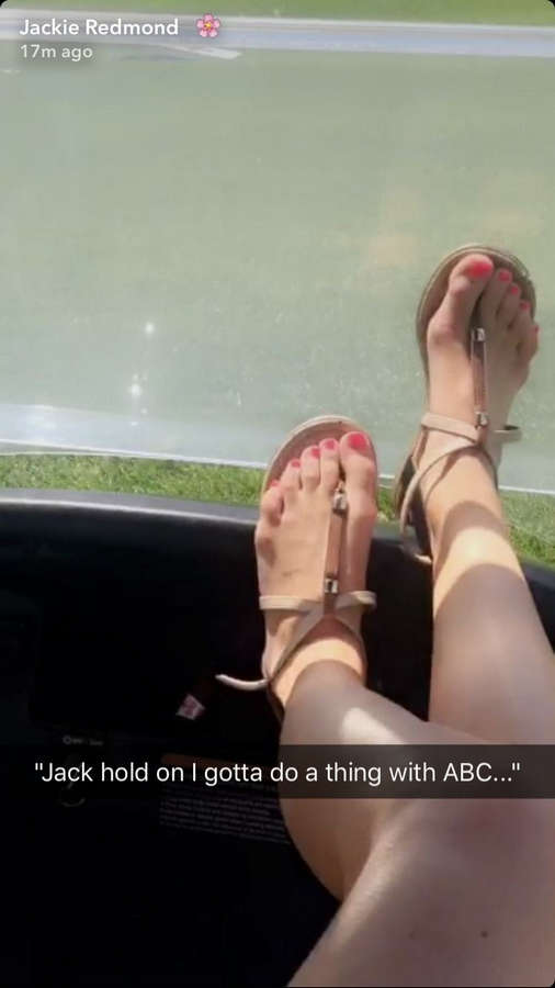 Jackie Redmond Feet