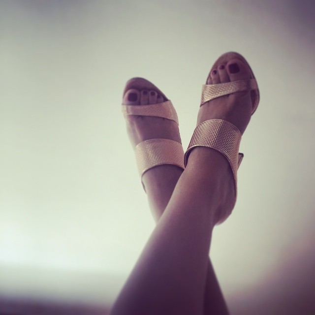 Sylvia Delikoura Feet