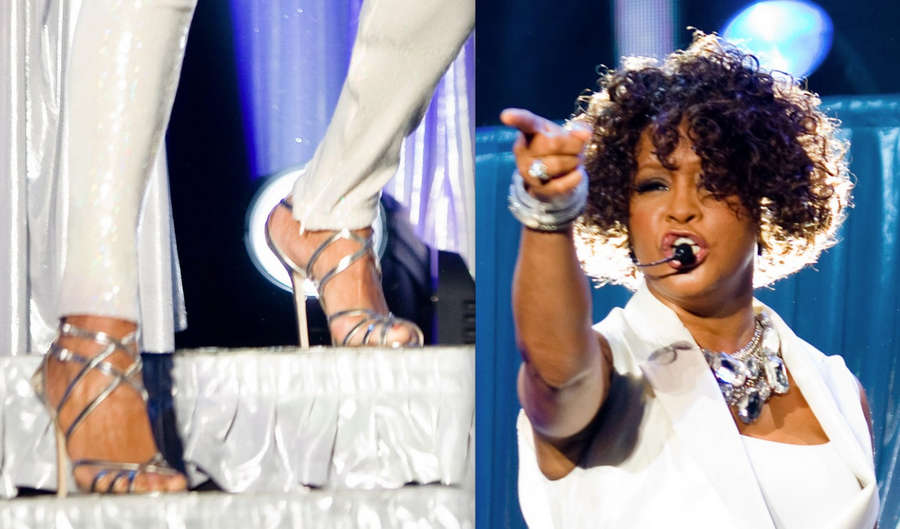 Whitney Houston Feet. 