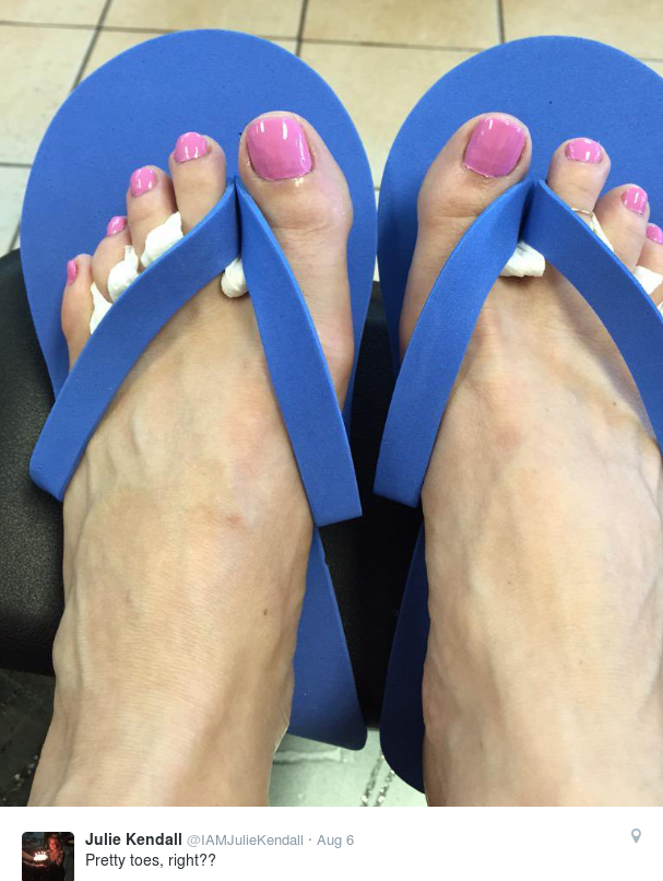 Julie Kendall Feet