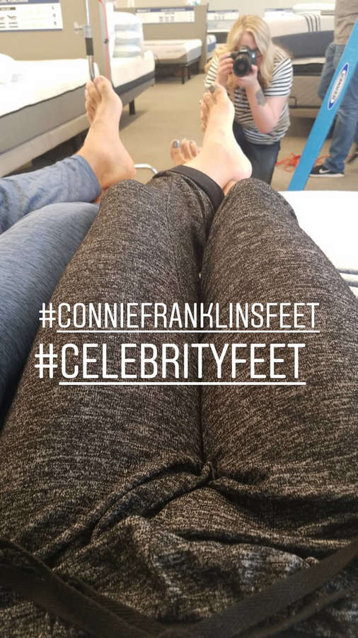 Connie Franklin Feet