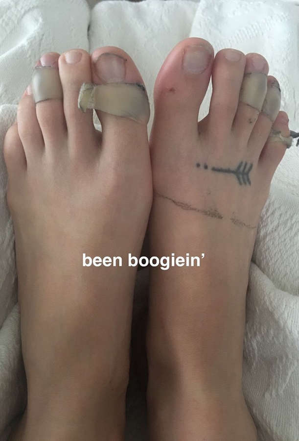 Callie Hernandez Feet