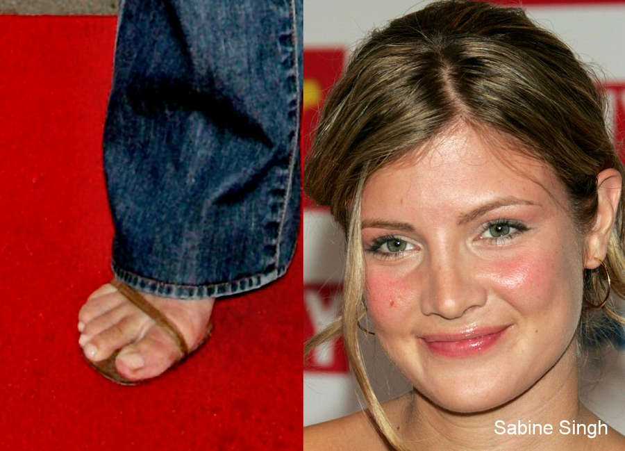 Sabine Singh Feet