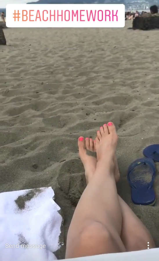 Erin Krakow Feet