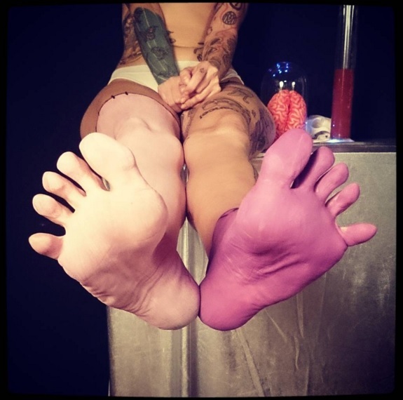Silvia Rubi Feet