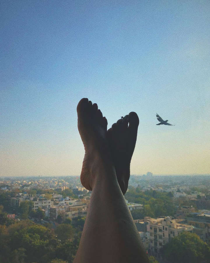Sanya Malhotra Feet