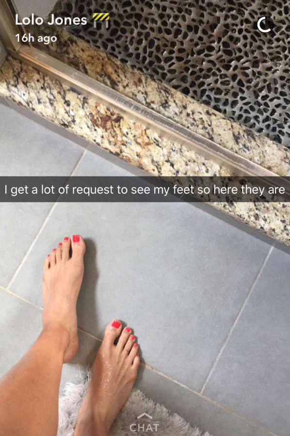 Lolo Jones Feet