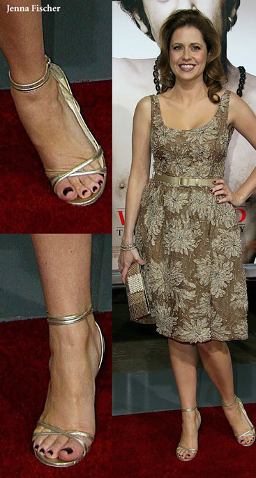 Jenna Fischer Feet. 