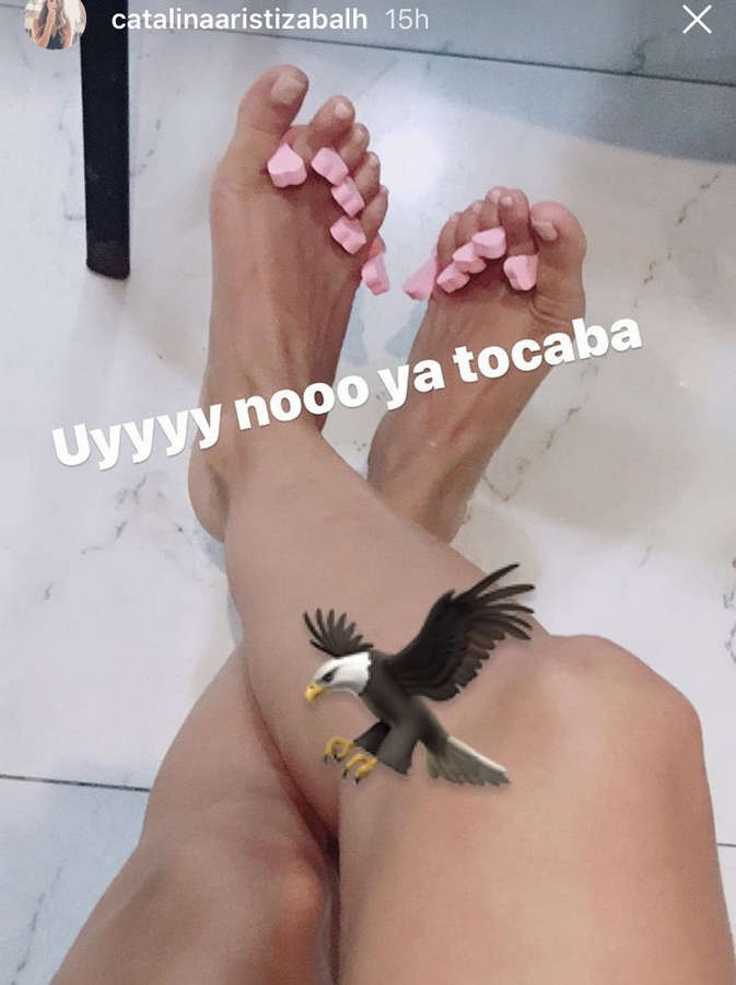 Catalina Aristizabal Feet
