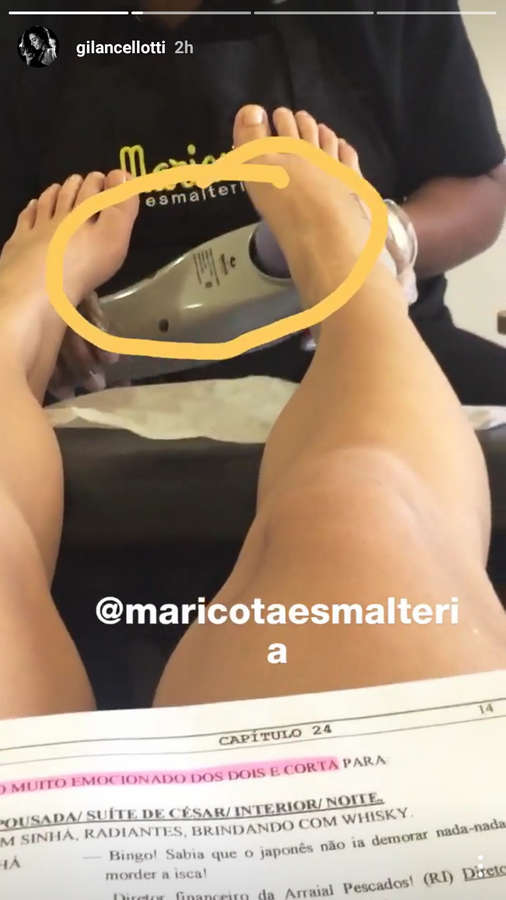 Giovanna Lancellotti Feet