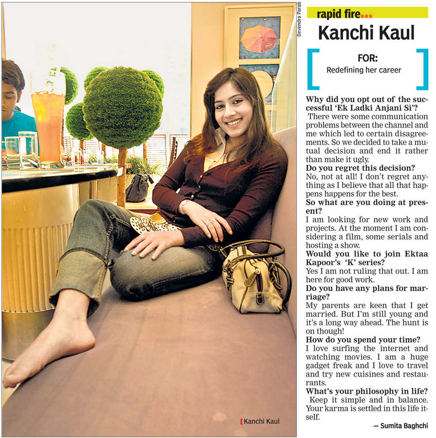 Kanchi Kaul Feet