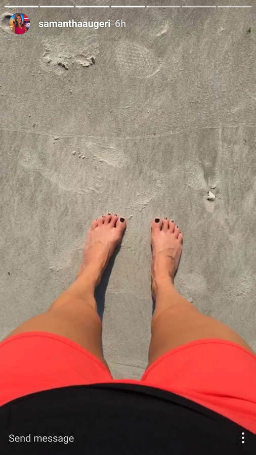 Samantha Augeri Feet