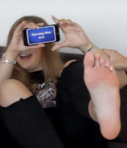 Andrea Havelkova Feet