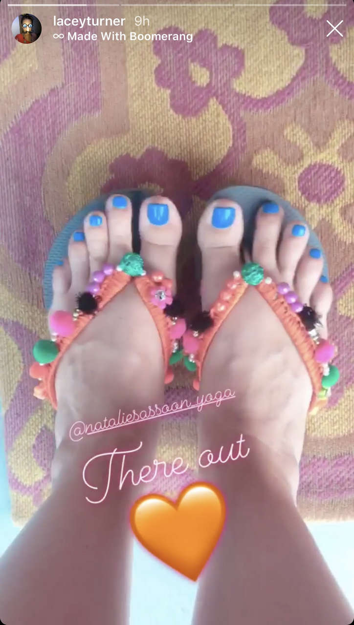 Lacey Turner Feet