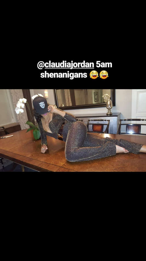 Claudia Jordan Feet
