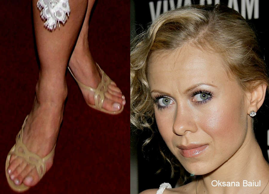 Oksana Baiul Feet