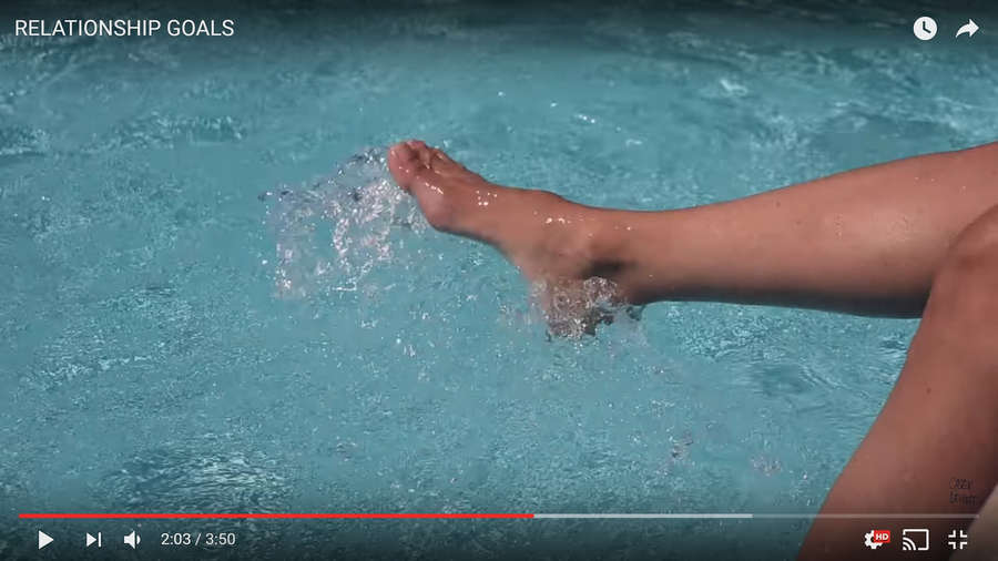 Candice Pool Feet