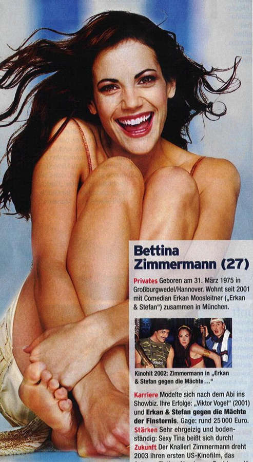 Bettina Zimmermann Feet