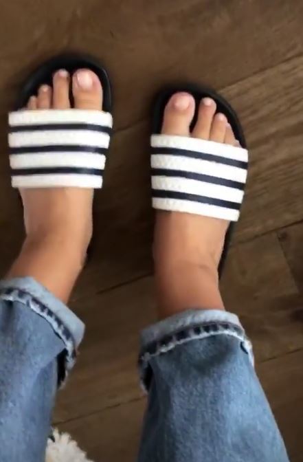 Tanya Burr Feet