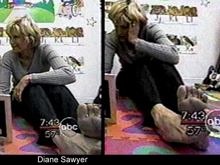 Diane Sawyer Feet
