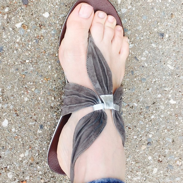 Tessa Auberjonois Feet