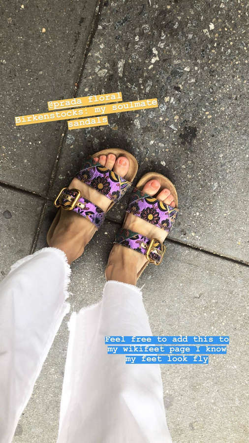 Sierra Tishgart Feet