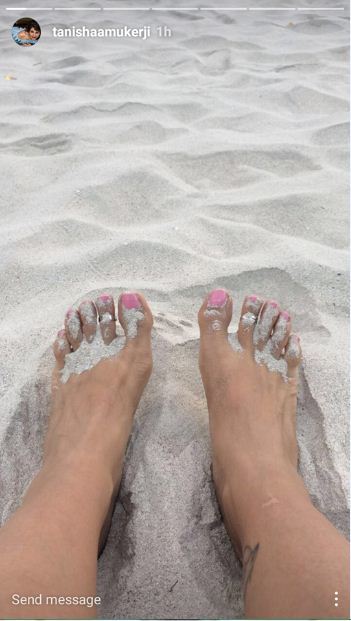 Tanisha Mukherjee Feet