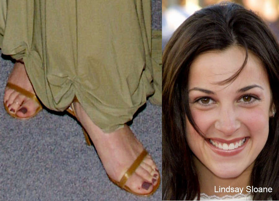 Lindsay Sloane Feet